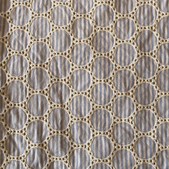 J. Crew Sweater with Embroidered Seersucker Detail - Picture 2 of 8